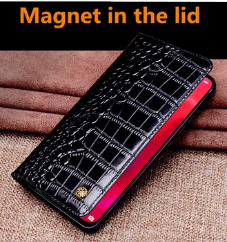 Magnetisk Holder GenuineLeather Flip taske Til Samsung Galaxy S20 Ultra/Galaxy S20 Plus/Galaxy S20/Galaxy S20 FE 5G Telefonen Sag