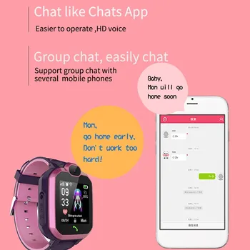 DS69 Blueteeth smartwatch SIM-Kortet Smart armbånd Ur Kamera relogios Barn Med GPS tracker Se Til Telefon Engros-leverandør