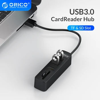 ORICO 3/6-Port USB 3.0 Hub Expander Adapter TF SD-Kort-Læser Alt I Én Til PC-Computer Tilbehør