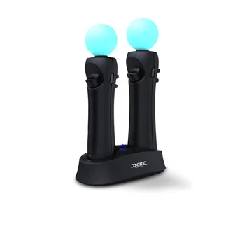 LED-Indikator Joysticket Dual Charger Dock Stand Controller Oplader til PS VR Flytte PS 4 PS 3 PS4 Move bevægelses-PSVR Gamepad