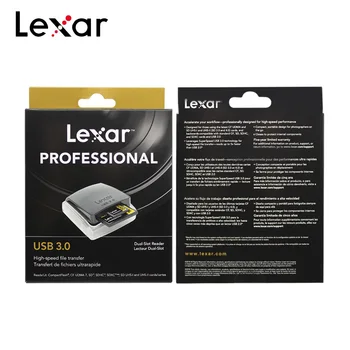 Oprindelige Lexar Professionel 2-i-1 USB 3.0 Kortlæser, Høj Hastighed, Dual-Slot Reader For SDHC, SDXC SD-Kort, CF-Kort
