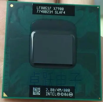 Intel X7900 cpu Intel Core 2 Duo Ekstrem 4M 2.80 G 800MHz SLA33 SLAF4 Bærbar computer Processor PM965