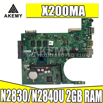 X200MA bundkort REV2.1 Til ASUS K200MA F200MA X200MA X200M Laptop Bundkort testet intakt N2830/N2840U 2GB RAM