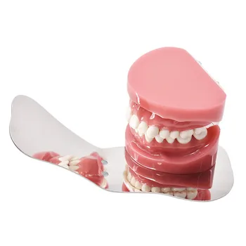 Dental Ortodontisk Reflektor Spejle-side Rustfrit stål Dental Fotografering Spejle Dental Værktøjer Tandpleje
