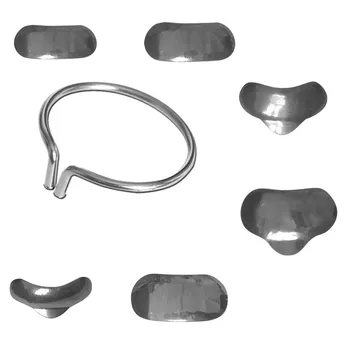 100pcs Dental Matrix Nr 1.398 Sectional Design Metal-Matricer + 2 Ringe Fuld kit til Tænderne, Udskiftning Dentsit Værktøjer