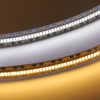 Super Lyse Fleksibel LED Strip 2800LED 3014 SMD LED Lys 5m 12V DC 256LEDs/m Varm Hvid Tape Strimmel Hjem Dekoration Belysning