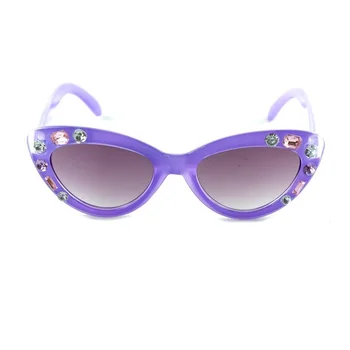 Kilig Hot Børn Solbriller Nye Mode Rhinestone Børn Sol briller Dreng Pige cat eye Briller Baby Travel Briller UV400 Gave