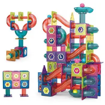 Magnetisk Fliser, Rør Magnetisk Blokke til Småbørn, 3D-Magneter Legetøj, DAMP Toy Børn Magnetiske Brikker Bygning Gave til Børn