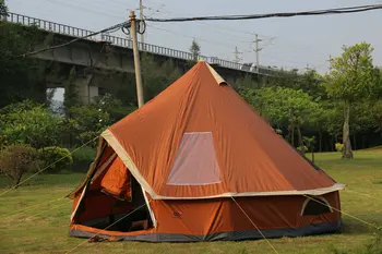 Høj Kvalitet 5-8 Person, Mongoliet Yurt Familien Rejser Vandring Anti Myg Solen, Læ Canopy Markise Stranden Udendørs Camping Telt