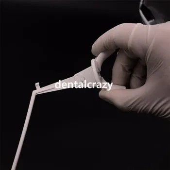 Dental retraktoren med sub spyt Intraorale Lip Cheek Retraktoren Munden Åbner Kinden Udvide Tandpleje Mundtlig Tør Felt