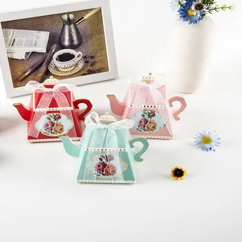 20/50stk/masse Tekande design Overtrukket Max Candy gaveæsker Emballage Pap Kasse til Fødselsdag, Bryllup Begivenhed Party