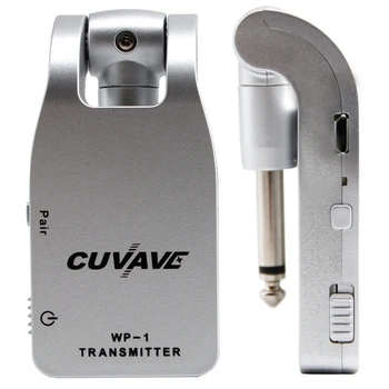 Cuvave Wp-1 2,4 G Trådløse Guitar System Sender & Modtager Indbygget Genopladeligt Lithium