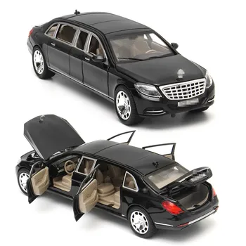 1:24 Thi Mercedes Maybach S600 Limousine Trykstøbt Metal Model Af Bil-Legetøj For Børn Julegave Toy Car Collection