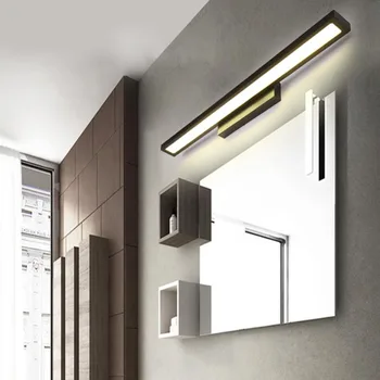 LED væglampe, led-Spejl Forreste Lys Badeværelse makeup væglamper Moderne aluminium væg sconces belysning fastholdelsesanordningen