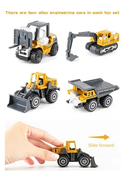 Bil Children ' s Toy Store Gravemaskine Toy Engineering Køretøj Indstillet Legering Simulering Truck Series Dreng Gravemaskine Model Baby Gaver