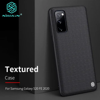 For Samsung Galaxy S20 FE 2020 NILLKIN Teksturerede Nylon Fiber PC bagcoveret, Non-slip Let Sag for Galaxy S20 FE 2020 чехол