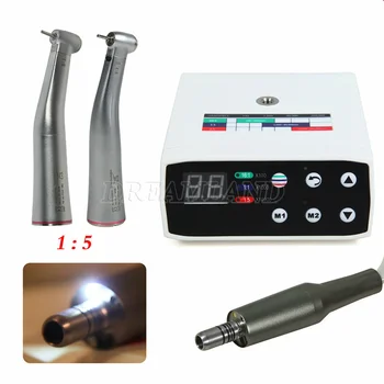 NSK Stil Dental LED Børsteløs Elektrisk Micro Motor Indre Spray 1:1 1:5 og 16:1