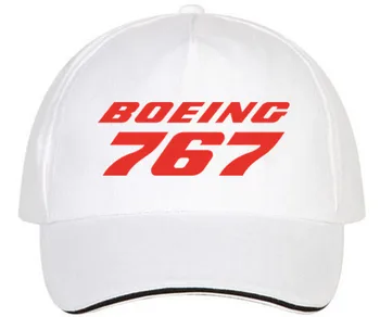 XQXON - 2019 Nye Boeing 767 Print i Høj kvalitet Mænd Kvinder Baseball Hat Casual Mode Unisex Baseball Caps HH09