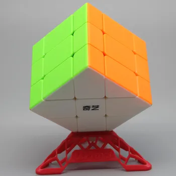Qiyi Fisher Cube 3x3 Sort Stickerless Hastighed Magiske Terning 3*3*3 Cubo Magico 3x3 Hjerne Teaser Puslespil Legetøj Til Børn Gave