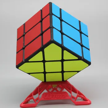 Qiyi Fisher Cube 3x3 Sort Stickerless Hastighed Magiske Terning 3*3*3 Cubo Magico 3x3 Hjerne Teaser Puslespil Legetøj Til Børn Gave