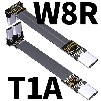 USB 3.0 mandlige og kvindelige OTG særlige udvidelse kabel-Type-C til micro-B-fold 90 graders ADTLINK fabrikken direkte salg svejsning ID