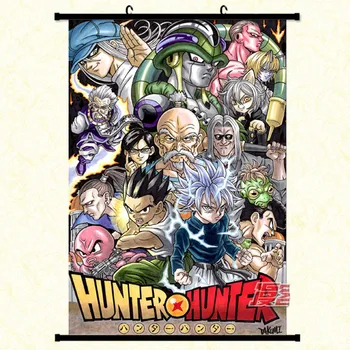 Hunter X Hunter Animationsfilm Plakat Wall Decor Gon FREECSS Killua Hisoka Kurapika Kulolo lushilufelu Model Dukke Handling Toy Figma Gave