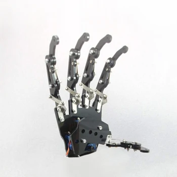 DIY 5DOF Robot Fem Fingre Metal Mekanisk Paw Venstre og Højre Hånd
