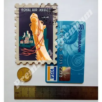Marokko Afrika souvenir-magnet vintage turist-plakat