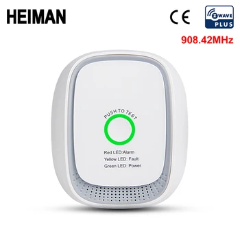 HEIMAN Zwave 908.42 MHz OS GAS, lpg læksøger Z-wave Brand Sikkerhed Alarm system sikkerhed i Z-wave Smart home