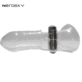 Zerosky Finger Vibrator Sleeve Til Kvinde Sprøjte G-punkt Penis, Vagina, Klitoris Stimulering Onani, Dildo Voksen Sex Legetøj til Kvinder