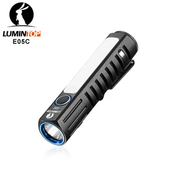 Lumintop E05C Mini LED Lommelygte CREE XHP HEJ 550 LM Genopladelig Lommelygte med Magnetiske Hale af 14500 Batteri til Camping