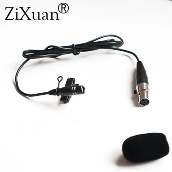 4 Pin Mini-XLR-TA4F Plug Kablede Kondensator Tie Klip Revers Lapela Lavalier Mikrofon SHURE Trådløs Bodypack-Sender