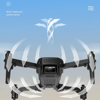 2021 Nye Folde drone H1 Mini WiFi FPV HD-Kamera Højde Hold Mode Sammenklappelig RC Drone Quadcopter hot-salg quadcopter Barn