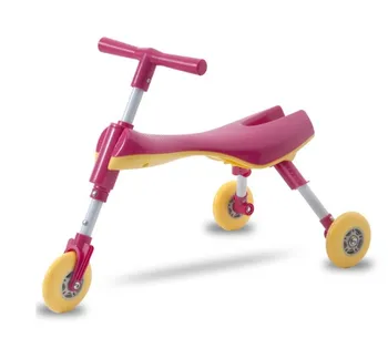Børn 1-2-3-6 år gamle Walker Motorcykel Mantis bil størrelsen folde scooter Ingen pedalen yo-yo scooter