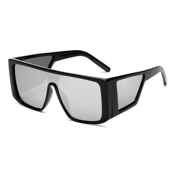 Brand Design, Mode Solbriller Kvinder Mænd Overdimensionerede Pladsen Vintage solbriller UV400 Shades Brillerne, Oculos de sol