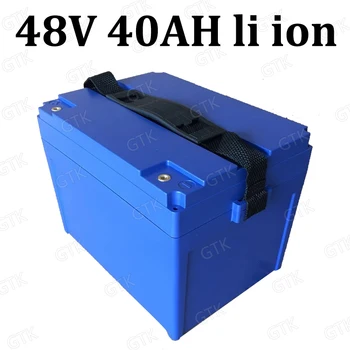 48v 40ah lithium-ion-batteri 48V li-ion-batterier til 3000W Elektrisk Cykel batteri El-cykel e scooter + 5A Oplader