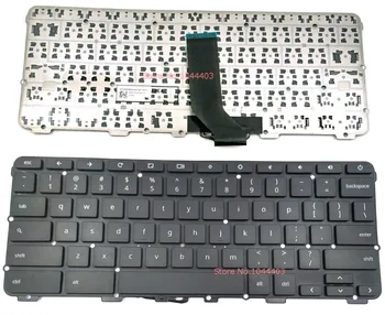 Nye OS for Lenovo Laptop Tastatur Chromebook N21 Serie NSK-G33SQ 01 API2AAENL6U Sort Uden Ramme