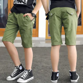 IENENS Sommeren Kids Baby Drenge Jeans Tøj Bomuld Shorts Bukser med Elastik i Taljen Korte Bukser Børn Dreng Casual Tøj Bukser