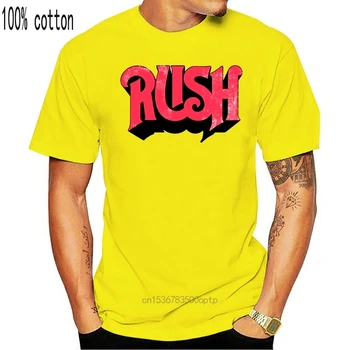 Rush T-Shirt Oprindelige Pink Logo Unisex Kortærmet T-Shirt