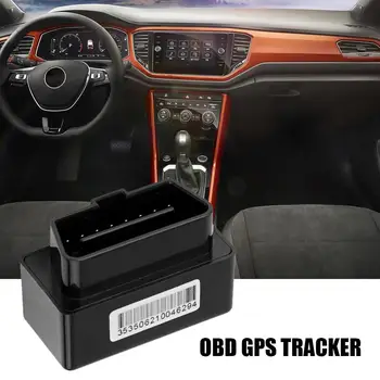 Bil OBD-GPS Tracker-Plug and Play-Tracker Bil OBD GPS Tracker Bil OBD2 Tracker realtid Locator med SOS Alarm Geo-fence