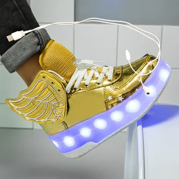 2020 Sneakers roller sko Med to Hjul Led Sko Børn Piger Børn Drenge Lys Op Lysende Glødende Oplyst