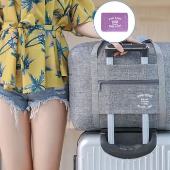 Høj Kvalitet Vandtæt Oxford rejsetasker Kvinder Mænd Stor Duffle Taske Travel Organizer Bagage tasker Pakning Terninger Weekend Taske