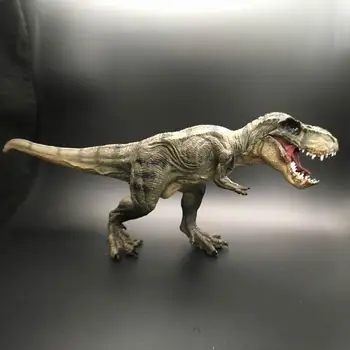 Jurassic Tyrannosaurus Rex Dinosaur Model Stor Solid Simuleret Dinosaur Legetøj 30X13X5Cm