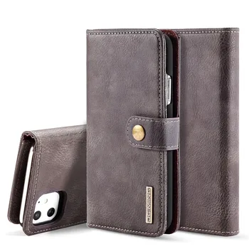 Vintage Magnetisk Flip Læder taske til iPhone 12 Mini-11 Pro XS Max X XR Tegnebog Card Cover til iPhone SE 2020 8 7 6 Plus Coque