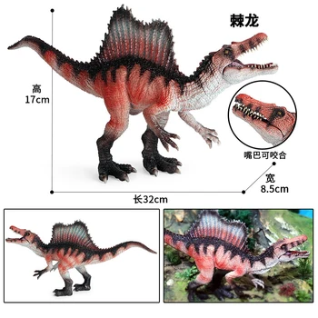 Stor Størrelse Høj Kvalitet Solid Dyr Forhistoriske Dinosaurer Verden Dyr, Spinosaurus Model Action Figurer, PVC-Legetøj Til Børn Gave