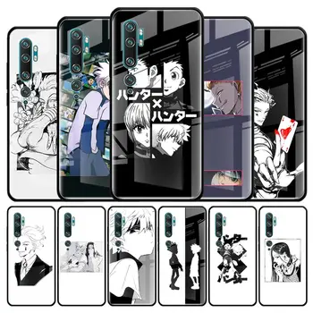 Hunter X Hunter Animationsfilm Tilfældet For Xiaomi MI Poco X2 X3 NFC-10T 9T Pro CC9E 8 Glas Telefonen Sagen Til Note 10 Lite M2 F2 C3 Dække Shell