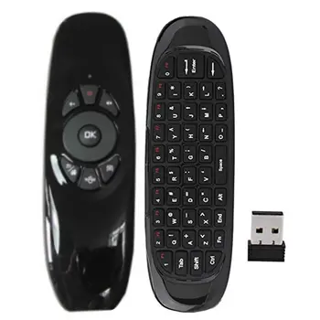 C120 Multi-Language Version Air Wireless Mouse Mini Mus Og Tastatur Somatosensoriske Gyroskop Dobbelt-Sidet Fjernbetjening