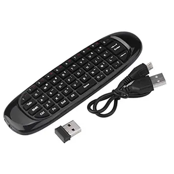 C120 Multi-Language Version Air Wireless Mouse Mini Mus Og Tastatur Somatosensoriske Gyroskop Dobbelt-Sidet Fjernbetjening