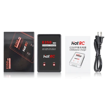 1stk Hot RC-E350 Pro 7.4 v/11,1 v Lipo Batteri Oplader 2s 3s Celler batteri oplader 25W 2000mA For RC LiPo AEG Airsoft Batteri