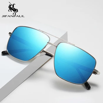 JIFANPAUL Nye Brand designer classic fashion luksus kvinder sol briller legering store ramme udendørs kørsel sol briller til mænd